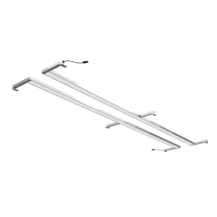 INK surface-mounted lighting bar - LED 4200K - 100x2x1 cm - Aluminum