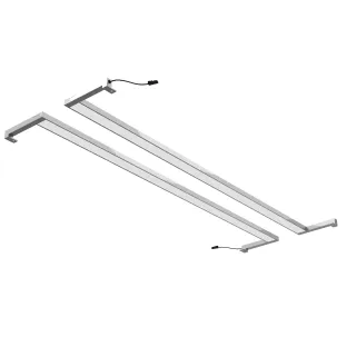 INK surface-mounted lighting bar - LED 4200K - 70x2x1 cm - Aluminum