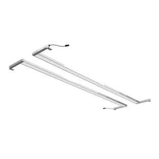 INK surface-mounted lighting bar - LED 4200K - 80x2x1 cm - Aluminum