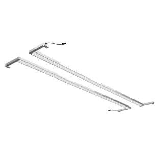 INK surface-mounted lighting bar - LED 4200K - 90x2x1 cm - Aluminum