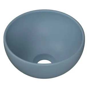 INK Otello XS fountain bowl - 24x24x12 cm - porcelain matt light blue