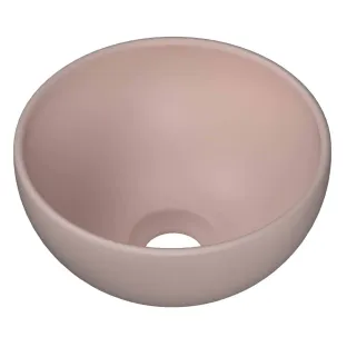 INK Otello XS fountain bowl - 24x24x12 cm - porcelain matt powder pink