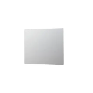 INK SP1 mirror - Aluminum frame without lighting - 100x3x80 cm - Silver