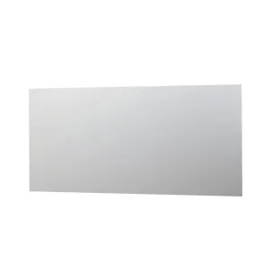 INK SP1 mirror - Aluminum frame without lighting - 160x3x80 cm - Silver