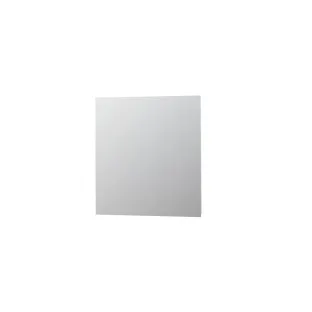 INK SP1 mirror - Aluminum frame without lighting - 80x3x80 cm - Silver