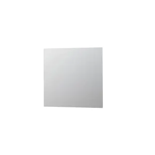 INK SP1 mirror - Aluminum frame without lighting - 90x3x80 cm - Silver