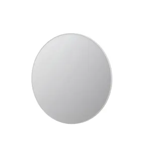 INK SP15 mirror - round - recessed in aluminum frame - 120x4x120 cm - Matt white