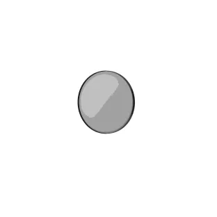 INK SP15 mirror - round - recessed in aluminum frame - 60x4x60 cm - Brushed metal black