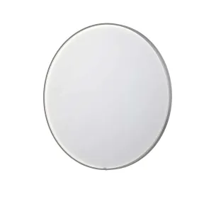 INK SP24 mirror - round in steel frame - dimmable direct LED with sensor switch - heating - warm and cold light - 120x4x120 cm - Brushed stainless steel