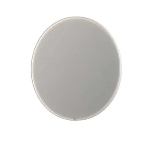 INK SP24 mirror - round in steel frame - dimmable direct LED with sensor switch - heating - warm and cold light - 120x4x120 cm - Matt white