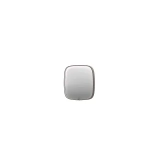 INK SP31 mirror - contour in steel frame - dimmable direct LED with sensor switch - heating - warm and cold light - 40x4x40 cm - Brushed stainless steel