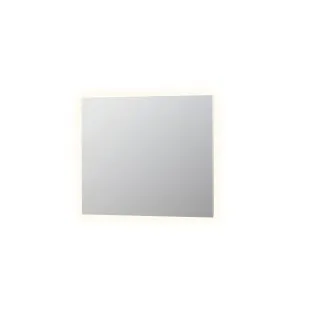 INK SP5 mirror - LED lighting all around - dimmable sensor switch - heating - warm and cold light - 100x4x80 cm - Silver