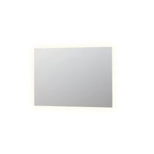 INK SP5 mirror - LED lighting all around - dimmable sensor switch - heating - warm and cold light - 120x4x80 cm - Silver