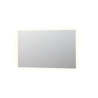 INK SP5 mirror - LED lighting all around - dimmable sensor switch - heating - warm and cold light - 140x4x80 cm - Silver