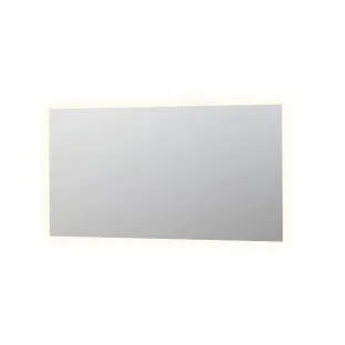 INK SP5 mirror - LED lighting all around - dimmable sensor switch - heating - warm and cold light - 160x4x80 cm - Silver