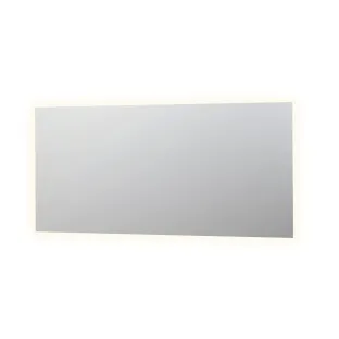 INK SP5 mirror - LED lighting all around - dimmable sensor switch - heating - warm and cold light - 180x4x80 cm - Silver