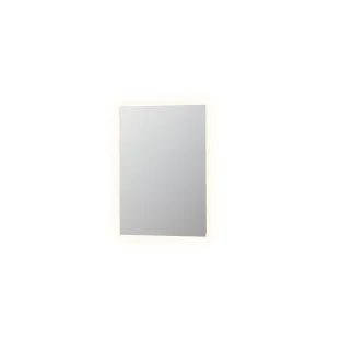 INK SP5 mirror - LED lighting all around - dimmable sensor switch - heating - warm and cold light - 60x4x80 cm - Silver