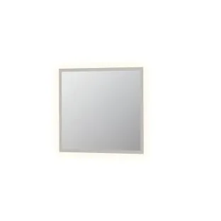 INK SP7 mirror - LED lighting all around - dimmable sensor switch - heating - warm and cold light - frosted edge - 90x3x80 cm - Silver