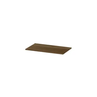 INK Topdeck 45 Cover plate base cabinet - 80x45x1.6 cm - Solid oak ash grey