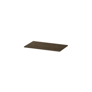 INK Topdeck 45 Cover plate base cabinet - 80x45x1.6 cm - Solid oak charcoal