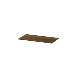 INK Topdeck 45 Cover plate base cabinet - 90x45x1.6 cm - Solid oak ash grey