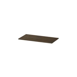 INK Topdeck 45 Cover plate base cabinet - 90x45x1.6 cm - Solid oak charcoal