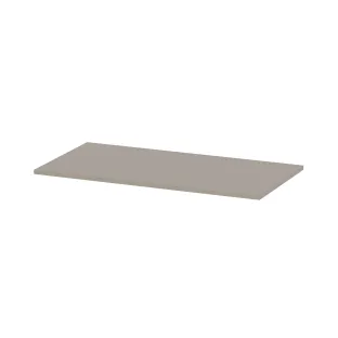 INK Topdeck 45 Cover plate for base cabinet lacquered - 120x45x1.6 cm - Matt cashmere gray