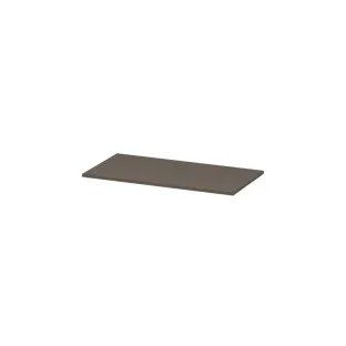 INK Topdeck 45 Cover plate for base cabinet lacquered - 120x45x1.6 cm - Matt taupe