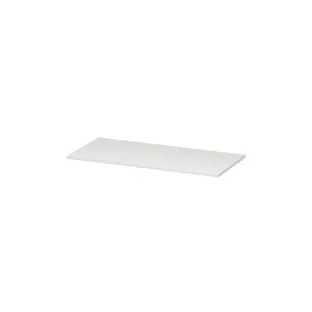 INK Topdeck 45 Cover plate for base cabinet lacquered - 140x45x1.6 cm - High-gloss white