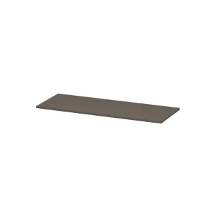 INK Topdeck 45 Cover plate for base cabinet lacquered - 160x45x1.6 cm - Matt taupe