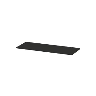 INK Topdeck 45 Cover plate for base cabinet lacquered - 160x45x1.6 cm - Matt black