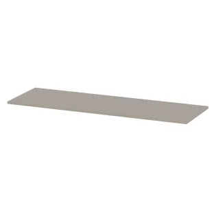 INK Topdeck 45 Cover plate for base cabinet lacquered - 180x45x1.6 cm - Matt cashmere gray