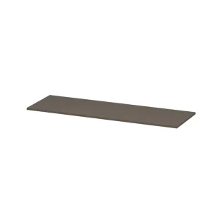 INK Topdeck 45 Cover plate for base cabinet lacquered - 180x45x1.6 cm - Matt taupe