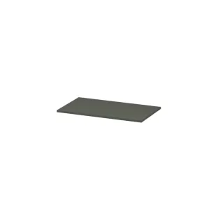 INK Topdeck 45 Cover plate for base cabinet painted - 60x45x1.6 cm - Matt concrete green