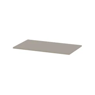 INK Topdeck 45 Cover plate for base cabinet lacquered - 60x45x1.6 cm - Matt cashmere gray