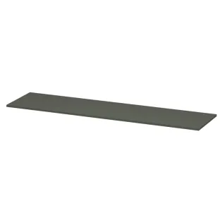 INK Topdeck 45 Cover plate for base cabinet painted - 80x45x1.6 cm - Matt concrete green