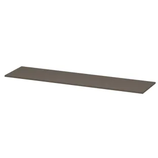 INK Topdeck 45 Cover plate for base cabinet lacquered - 80x45x1.6 cm - Matt taupe