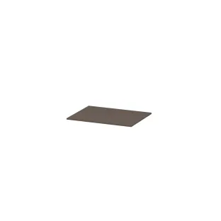 INK Topdeck 45 Cover plate for base cabinet lacquered - 90x45x1.6 cm - Matt taupe