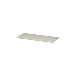 INK Topdeck 45 Cover plate for base cabinet wood decor - 100x45x1.6 cm - Chalk white
