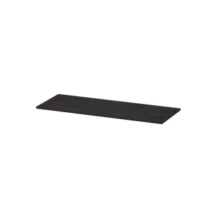INK Topdeck 45 Cover plate for base cabinet wood decor - 120x45x1.6 cm - Charcoal oak