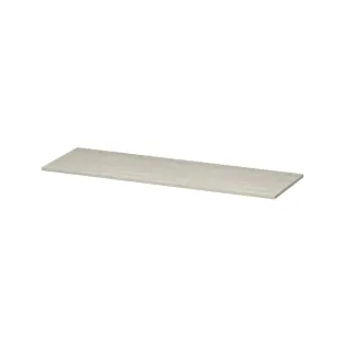 INK Topdeck 45 Cover plate for base cabinet wood decor - 140x45x1.6 cm - Chalk white