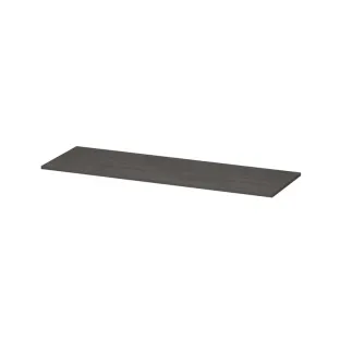 INK Topdeck 45 Cover plate for base cabinet wood decor - 140x45x1.6 cm - Primeval grey