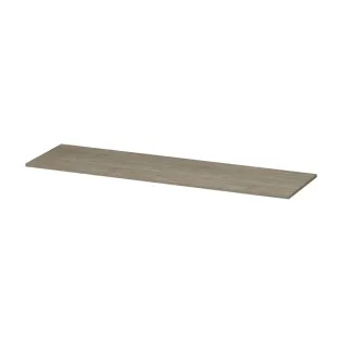 INK Topdeck 45 Cover plate for base cabinet wood decor - 160x45x1.6 cm - Greige oak