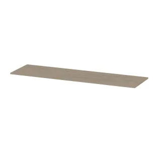INK Topdeck 45 Cover plate for base cabinet wood decor - 160x45x1.6 cm - Ivory oak