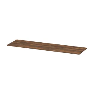 INK Topdeck 45 Cover plate for base cabinet wood decor - 160x45x1.6 cm - Walnut
