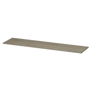 INK Topdeck 45 Cover plate for base cabinet wood decor - 180x45x1.6 cm - Greige oak
