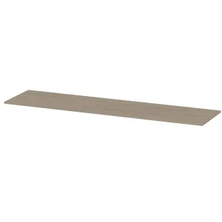 INK Topdeck 45 Cover plate for base cabinet wood decor - 180x45x1.6 cm - Ivory oak