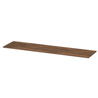 INK Topdeck 45 Cover plate for base cabinet wood decor - 180x45x1.6 cm - Walnut