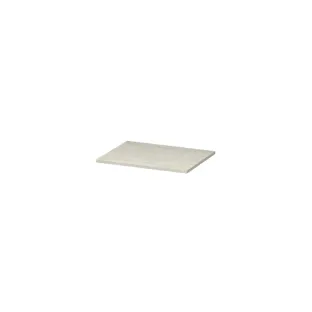 INK Topdeck 45 Cover plate for base cabinet wood decor - 60x45x1.6 cm - Chalk white