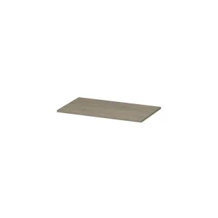 INK Topdeck 45 Cover plate for base cabinet wood decor - 80x45x1.6 cm - Greige oak